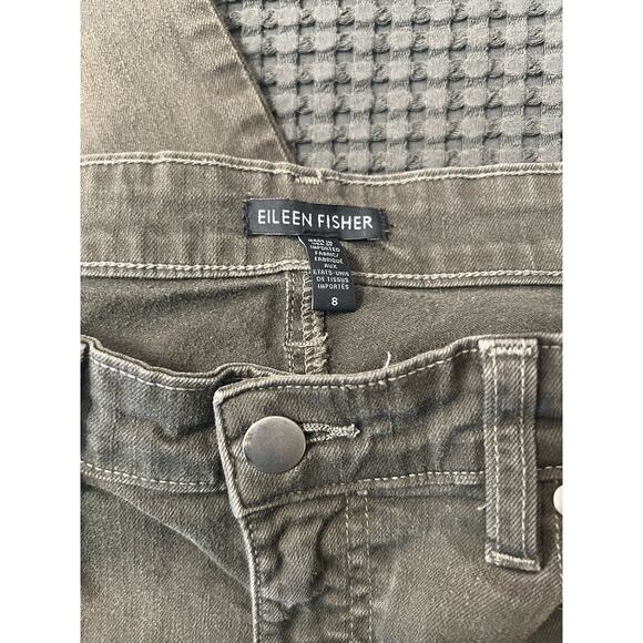 Eileen Fisher Jeans | Womens Dark Gray Pants | Size 8 - Picture 5 of 9
